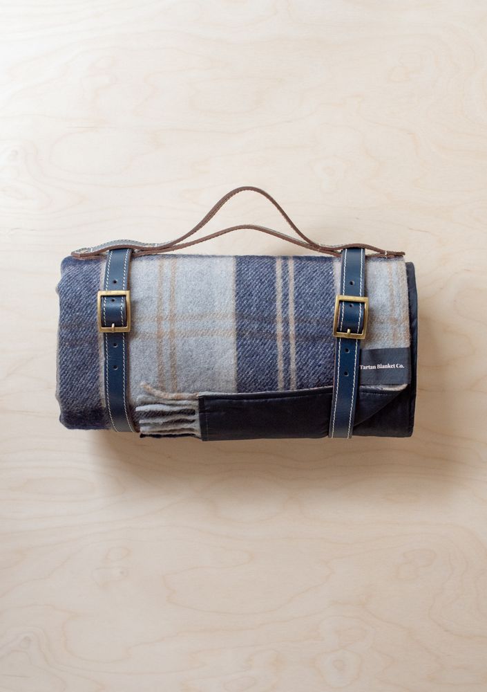 Plaids - Couvertures pique-niques en laine recyclé tartan - THE TARTAN BLANKET CO.