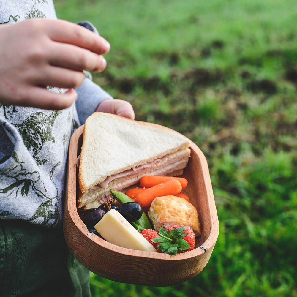Platter and bowls - The Lunchbox - standard or XL - THE WOOD LIFE PROJECT