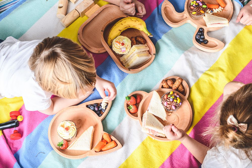 Platter and bowls - The Lunchbox - standard or XL - THE WOOD LIFE PROJECT