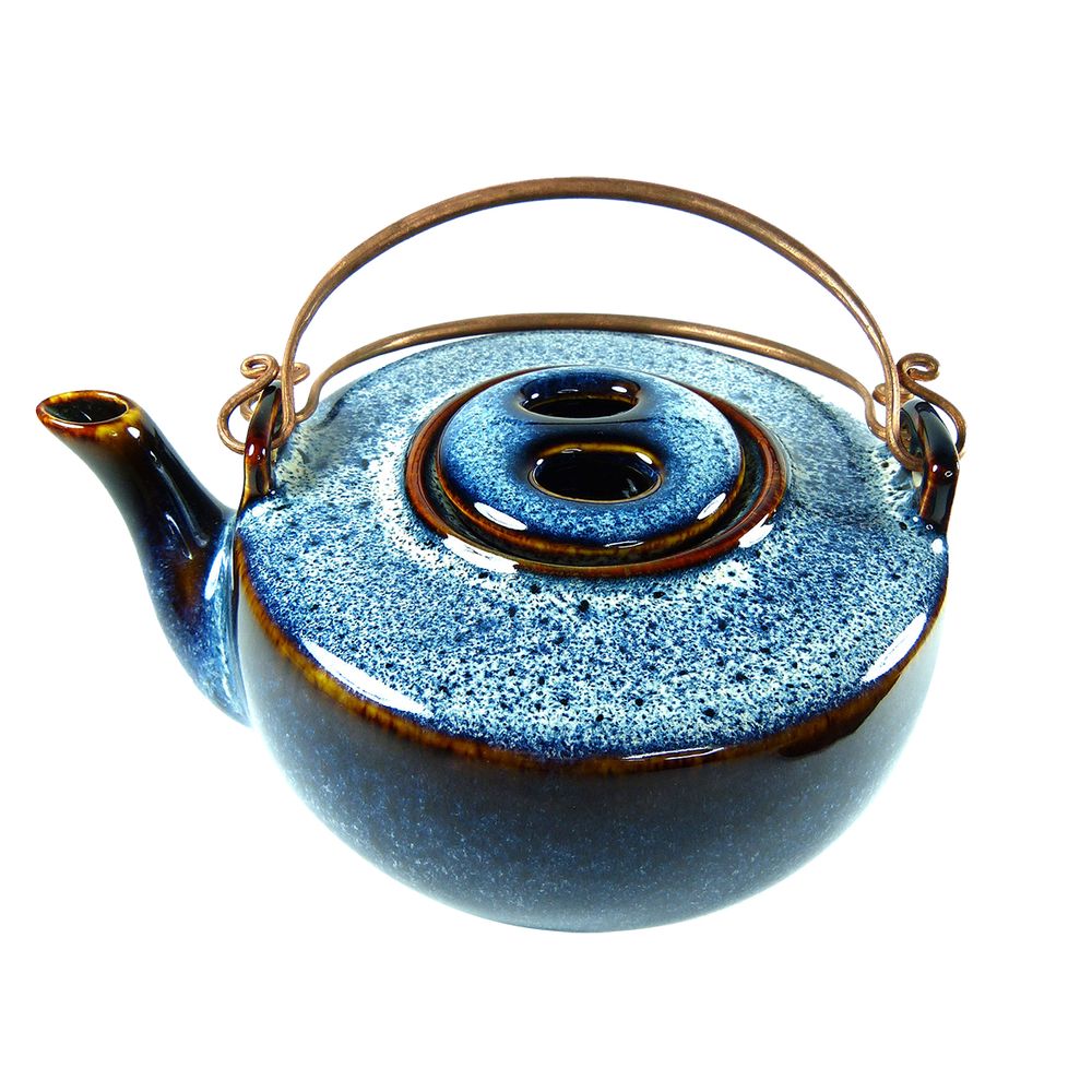 Ceramic - Ocean Blue Teapots - ZAOZAM