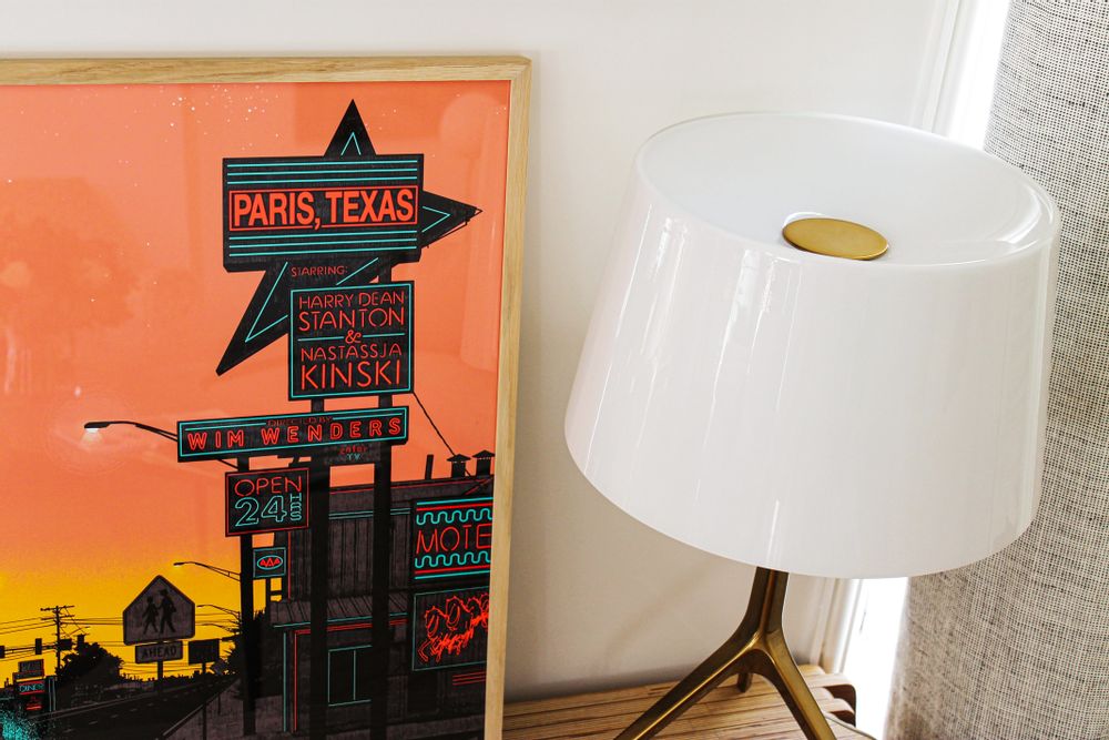 Affiches - AFFICHE PARIS, TEXAS - SUNRISE - PLAKAT - DESIGNING MOVIE POSTERS -
