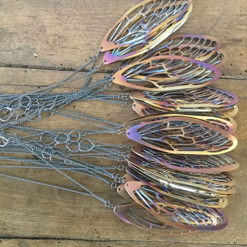 Jewelry - Necklace “CICADA_05" - ANDREA VAGGIONE PAYSAGES INSTABLES