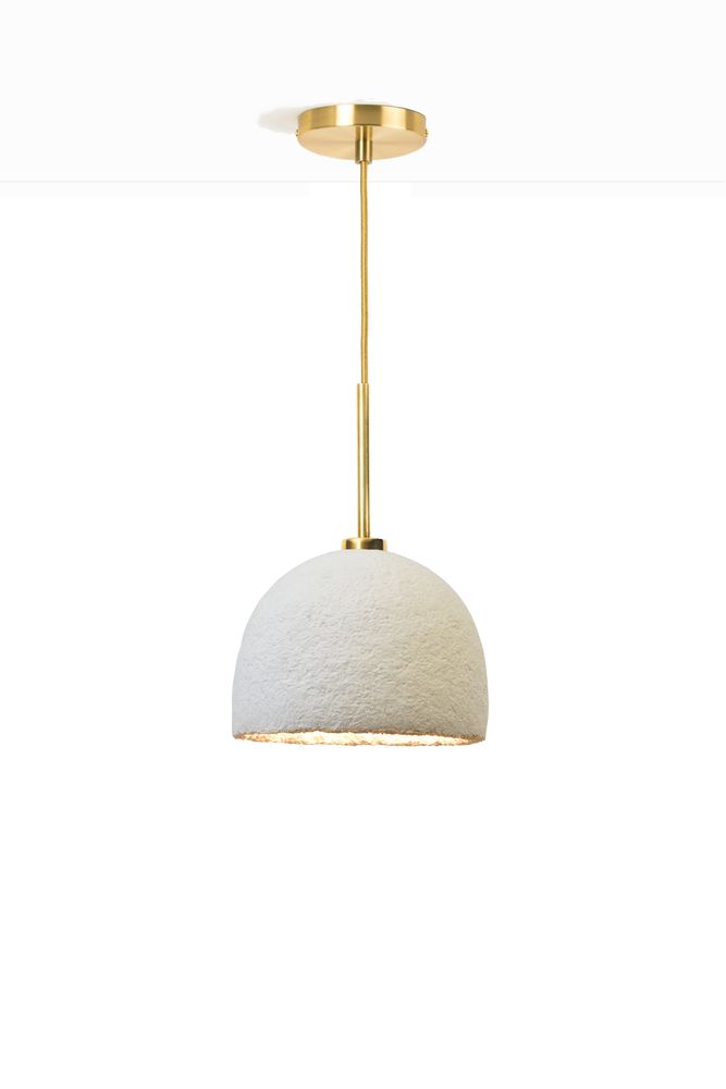 Hanging lights - MushLume Cup Light Pendant Sustainable - GROWN.BIO SUSTAINABLE DESIGN
