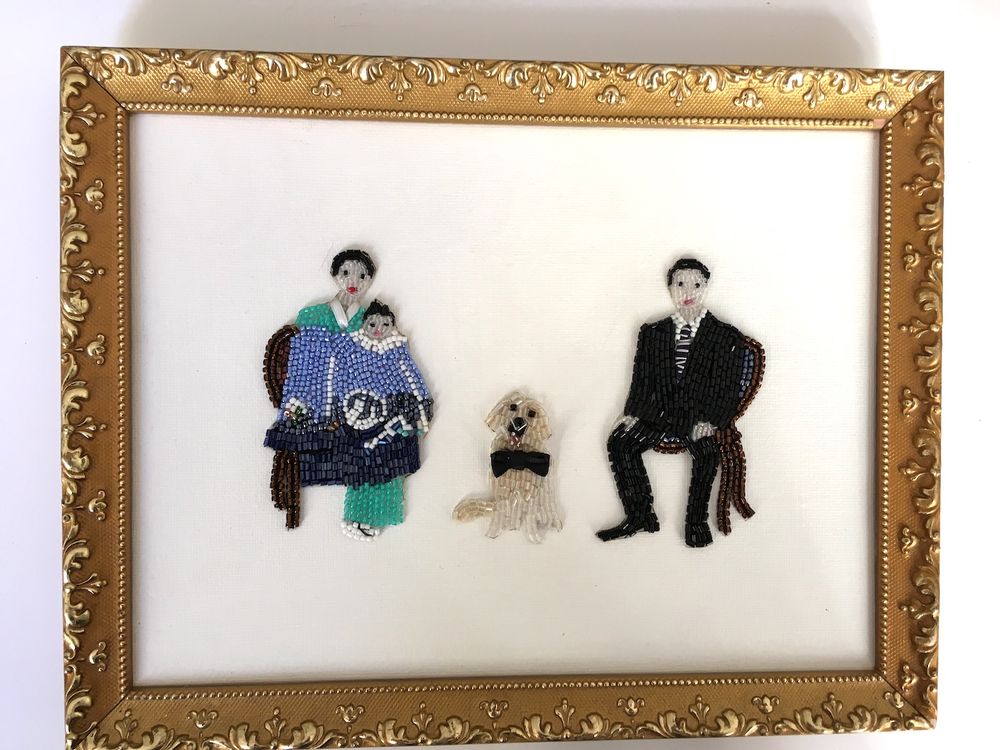 Objets personnalisables - Portraits brodés - MARIANNE BATLLE