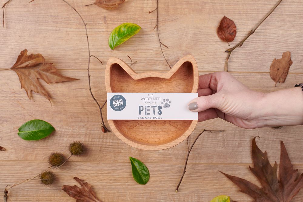 Ustensiles de cuisine - Le bol de nourriture pour chat - THE WOOD LIFE PROJECT