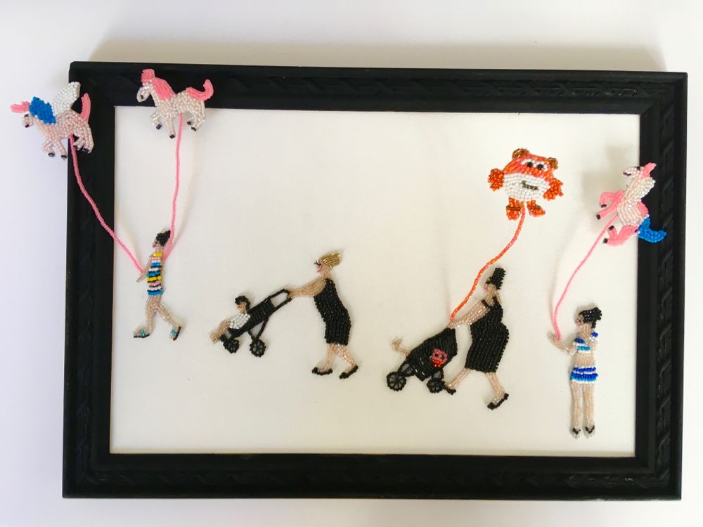 Objets personnalisables - Portraits brodés - MARIANNE BATLLE