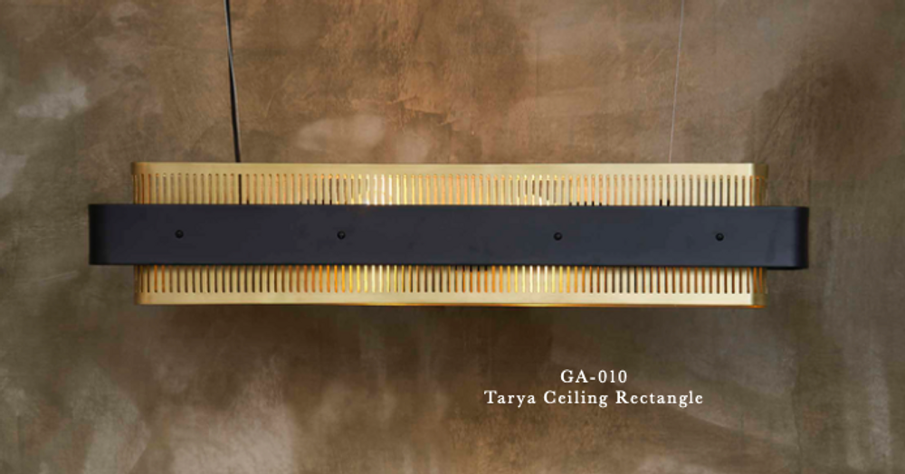 Hotel bedrooms - TARYA RECTANGLE CEILING - GONG BY JO PLISMY