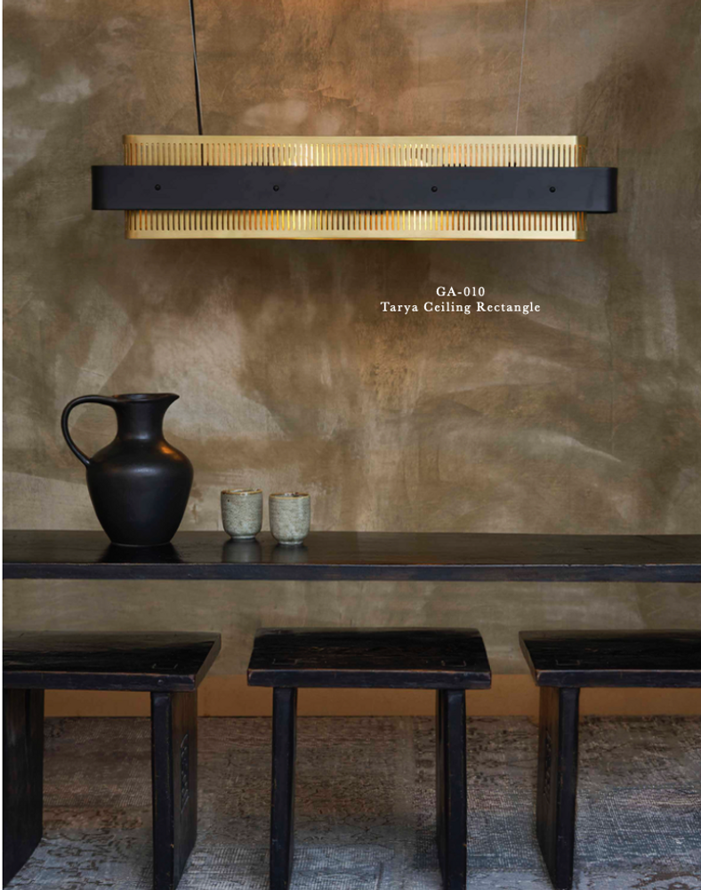 Hotel bedrooms - TARYA RECTANGLE CEILING - GONG BY JO PLISMY