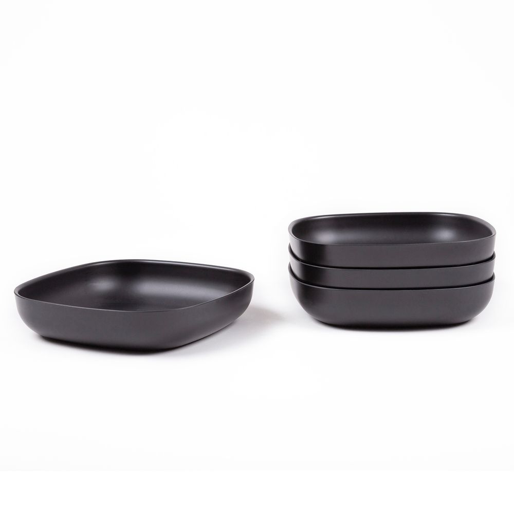 Assiettes au quotidien - Assiettes creuses à salade et pâtes en fibre de bambou - EKOBO