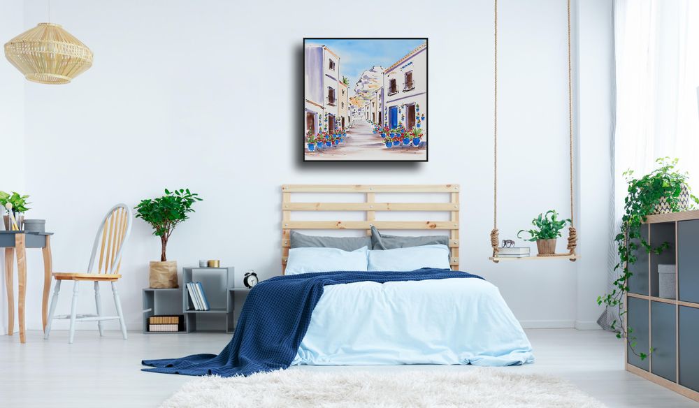 Tableaux - Tableau collection Urbain 17416 - ESTUDIO ANGELES ORIGINAL PAINTING S.L