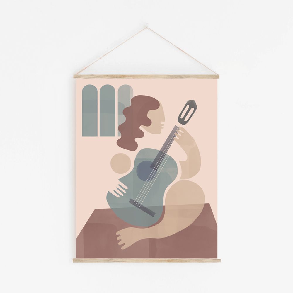 Other wall decoration - WALL HANGING "LA DAME AUX MONSTERAS" - SHANDOR