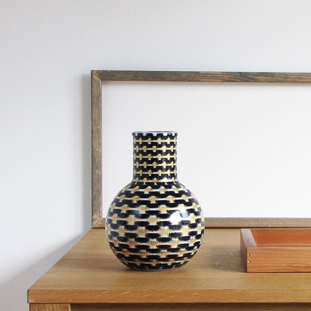 Vases - Gold Teleport Balloon Flask XL - SYNCHROPAINT