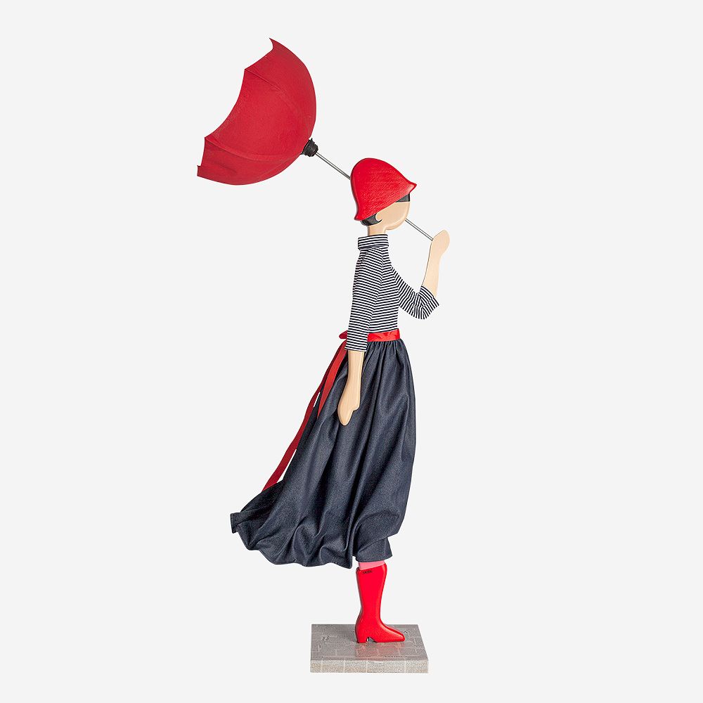 Sculptures, statuettes et miniatures - NICOLETA | Lampadaire fille - SKITSO