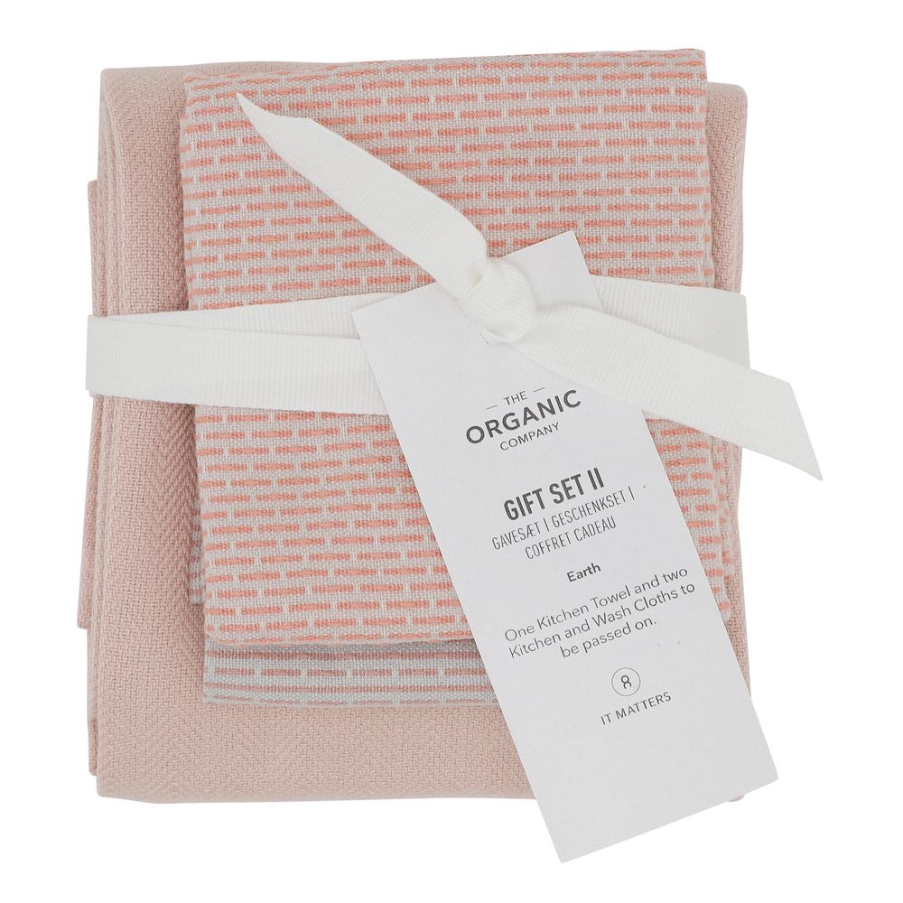 Serviettes de bain - Floral - THE ORGANIC COMPANY