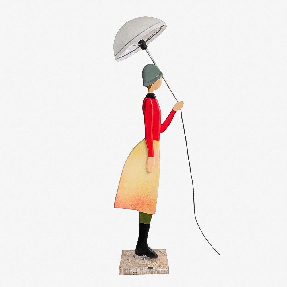 Sculptures, statuettes et miniatures - SUNSHINE | Lampadaire fille - SKITSO