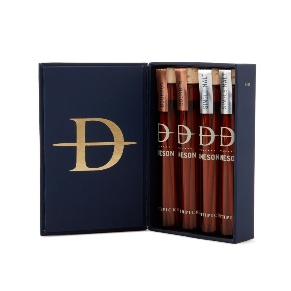 Cadeaux - Single Malt n°.16 & Bourbon n° 22 | Boîte de 4 flacons - DANESON