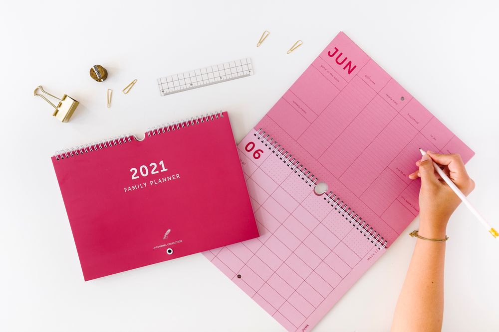 Papeterie bureau - A-Journal Family Planner 2021 - A-JOURNAL