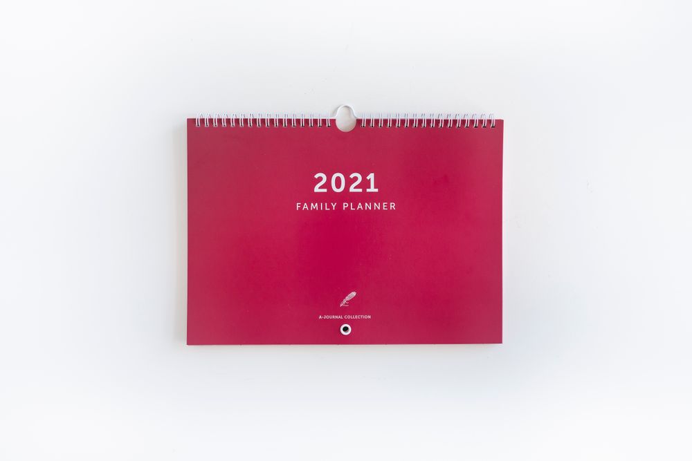 Papeterie bureau - A-Journal Family Planner 2021 - A-JOURNAL