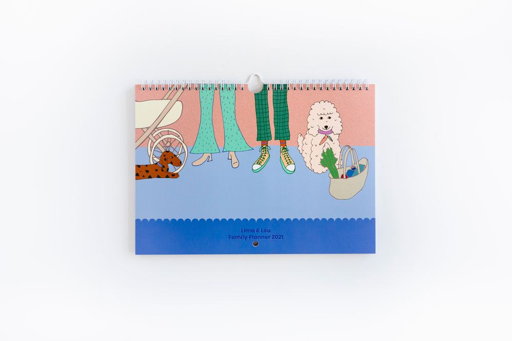 Papeterie bureau - A-Journal Family Planner 2021 - A-JOURNAL