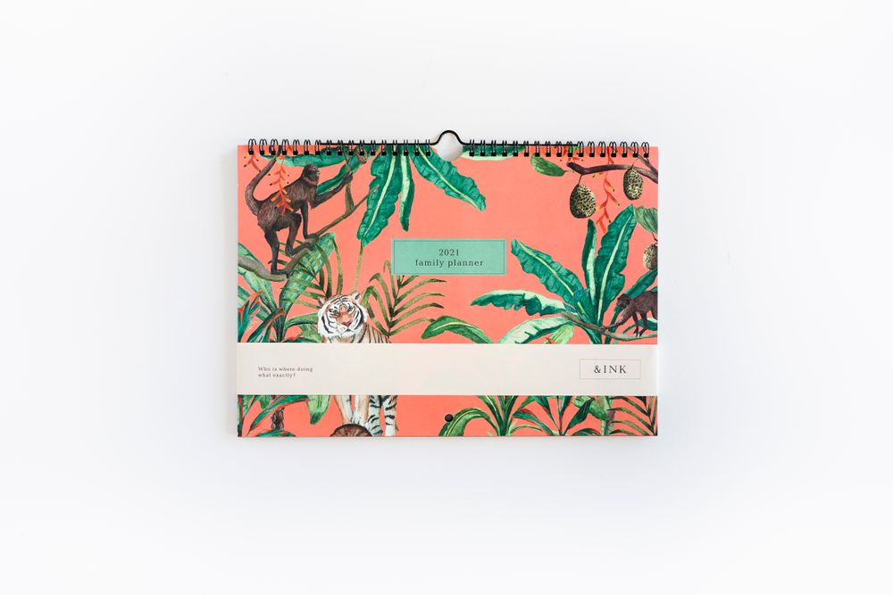 Stationery - &INK Family Planners 2021 - A-JOURNAL