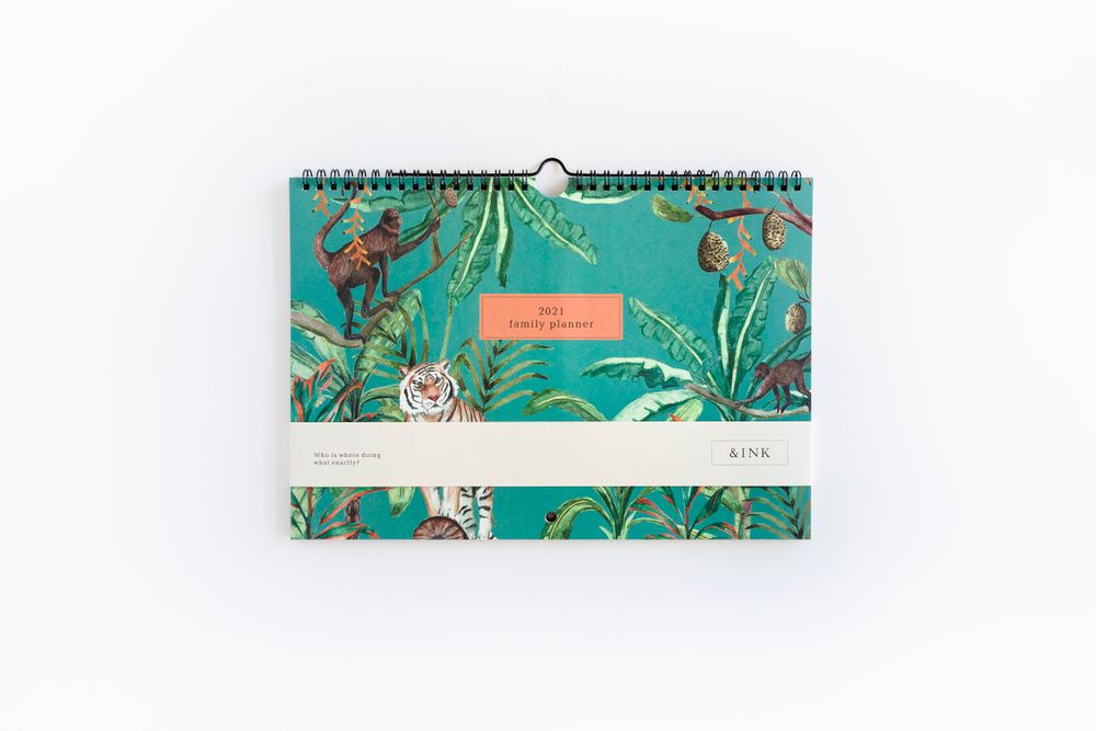 Stationery - &INK Family Planners 2021 - A-JOURNAL