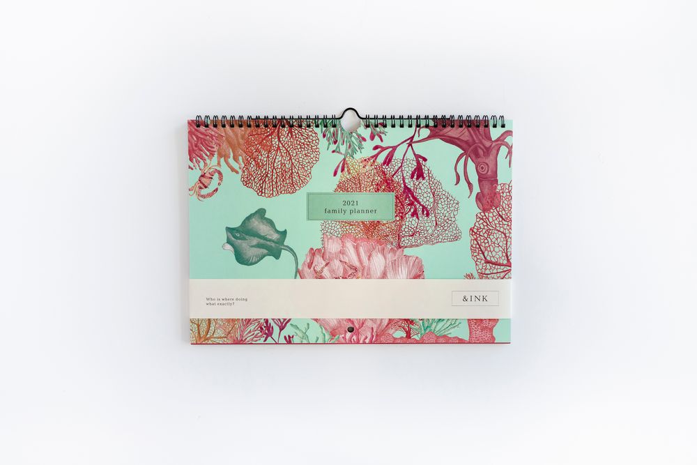Stationery - &INK Family Planners 2021 - A-JOURNAL