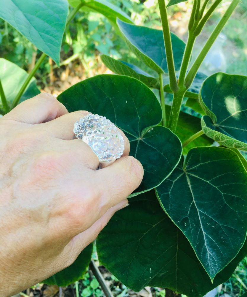 Bijoux - Bague Givre - SILICE CREATION