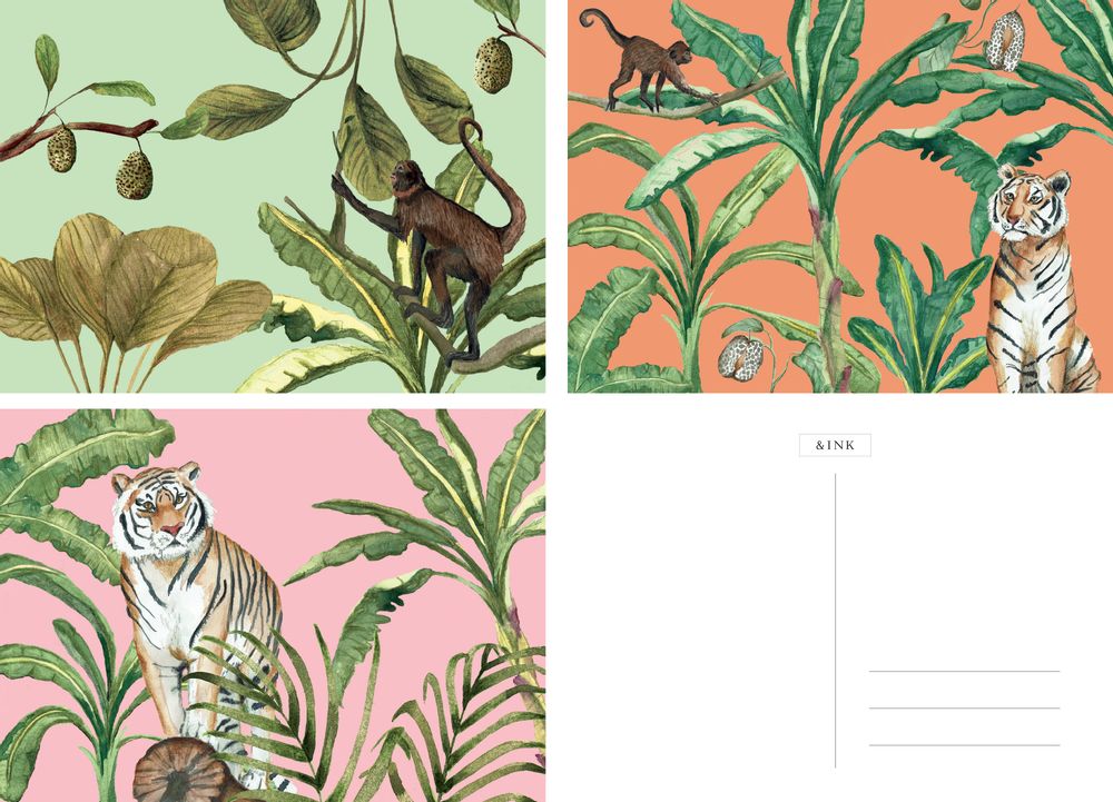 Papeterie bureau - &INK Cartes Postales A6 - A-JOURNAL