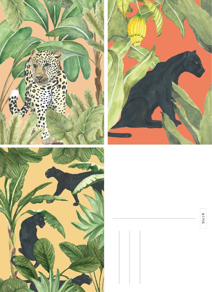 Papeterie bureau - &INK Cartes Postales A6 - A-JOURNAL