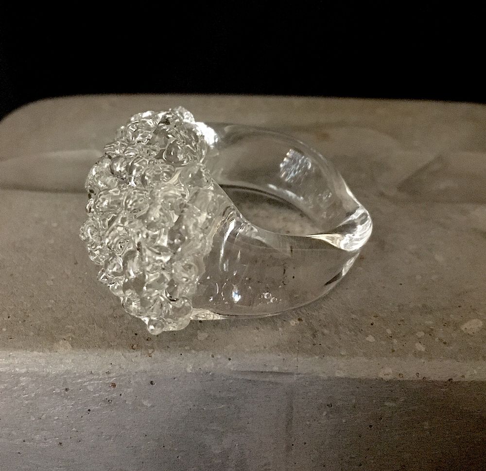 Bijoux - Bague Givre - SILICE CREATION