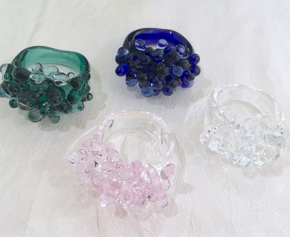 Bijoux - Bague Givre - SILICE CREATION