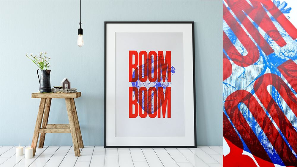 Autres décorations murales - Affiches sérigraphiées. - PAPPUS ÉDITIONS