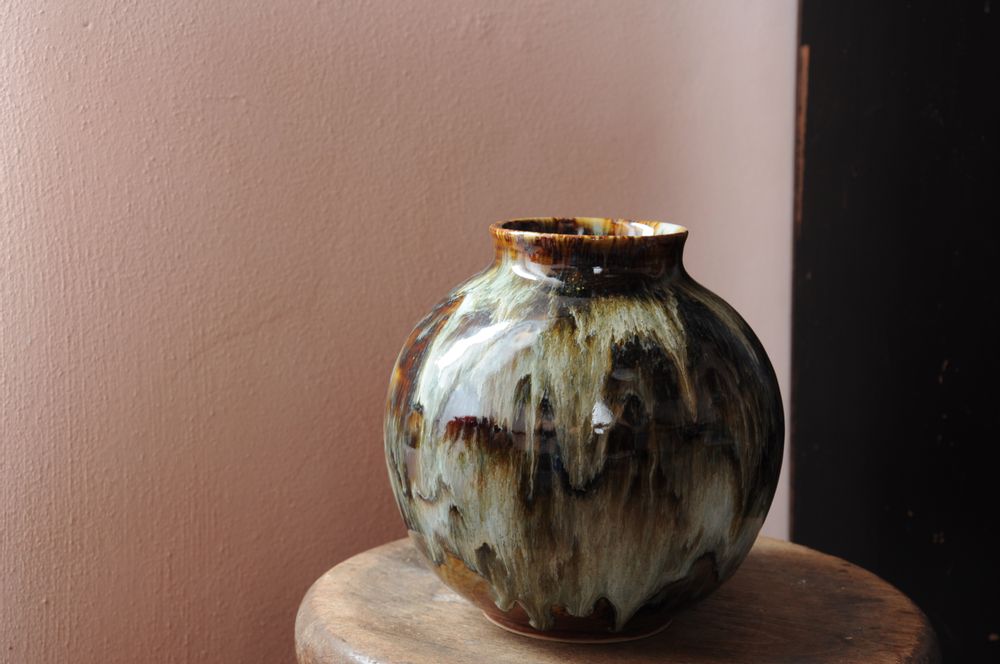 Objets de décoration - Vase en grès émail peint - CHRISTIANE PERROCHON