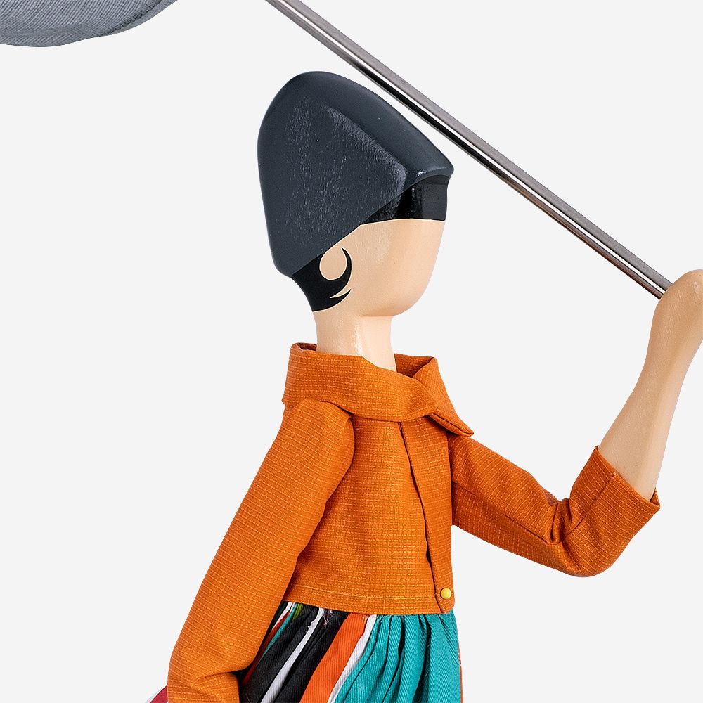 Sculptures, statuettes and miniatures - PARESA | Little Girl table lamp - SKITSO