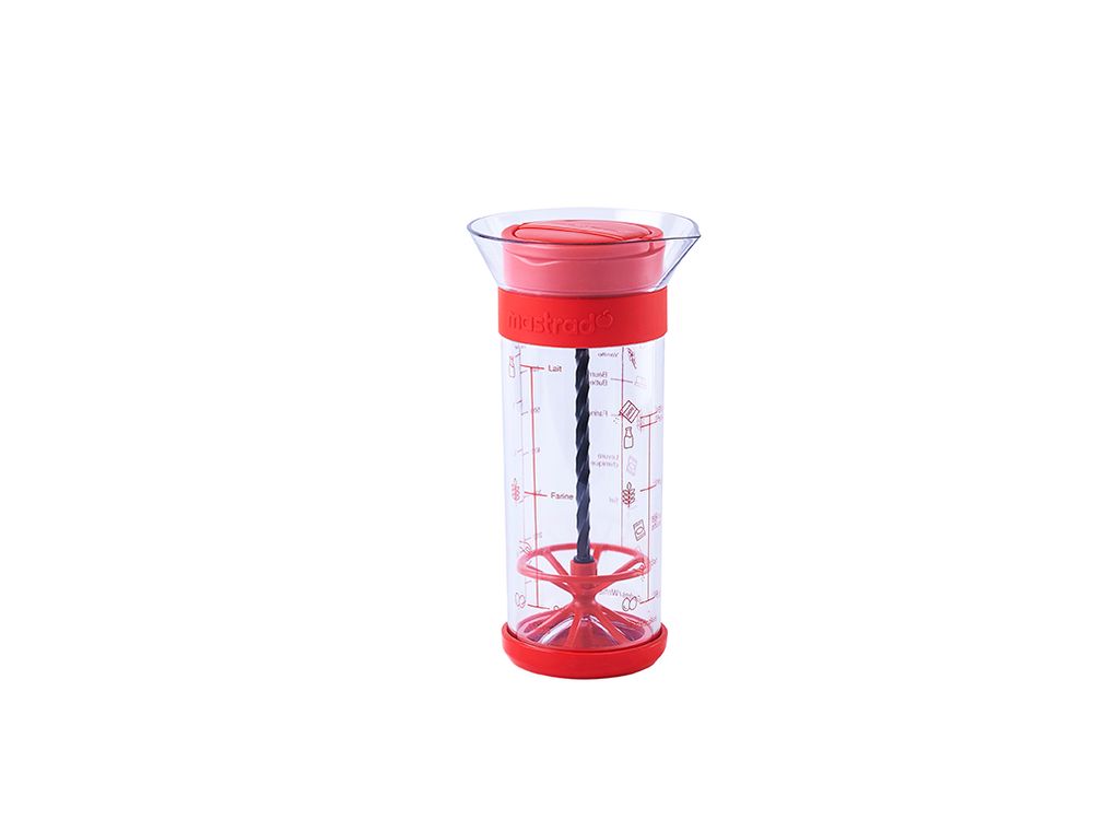 Ustensiles de cuisine - TWIST'N MIX - SHAKER A CREPE - ROUGE - M&CO
