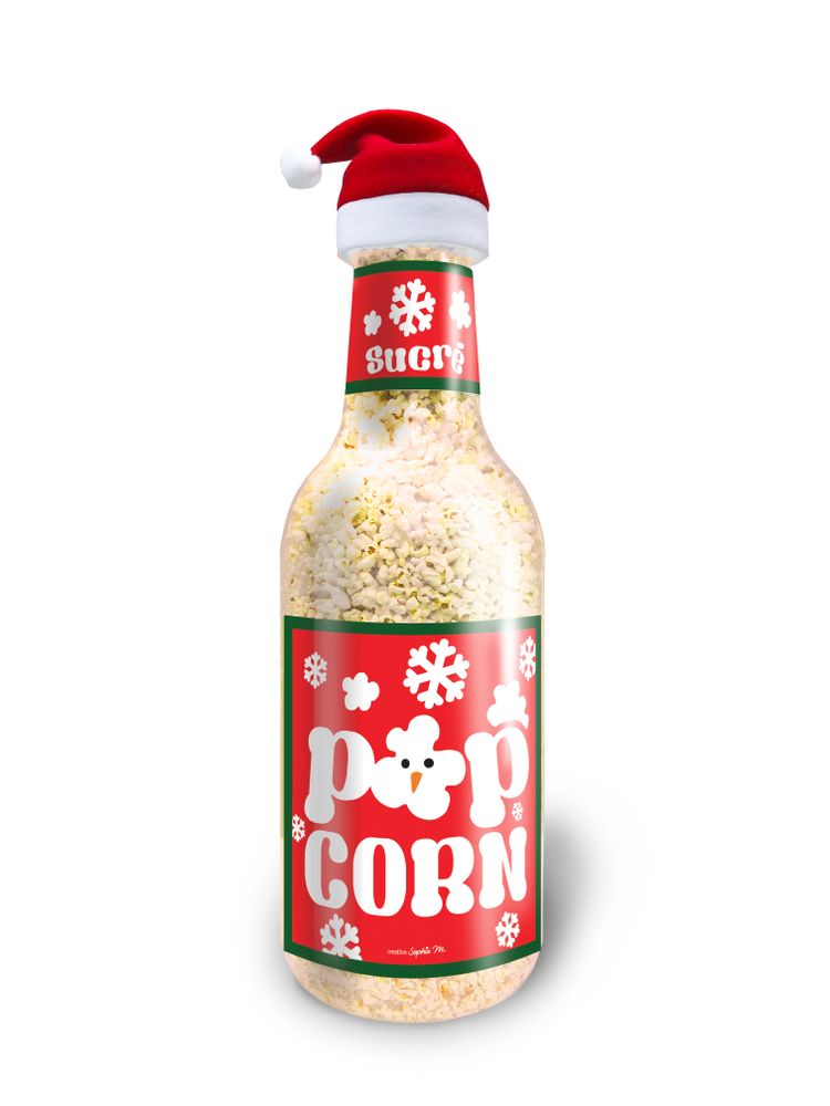 Candy - Maxi Popcorn Bottle and Mini Candy Bottles - SOPHIE M