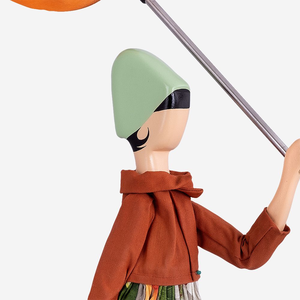 Sculptures, statuettes and miniatures - ILDA | Little Girl table lamp - SKITSO