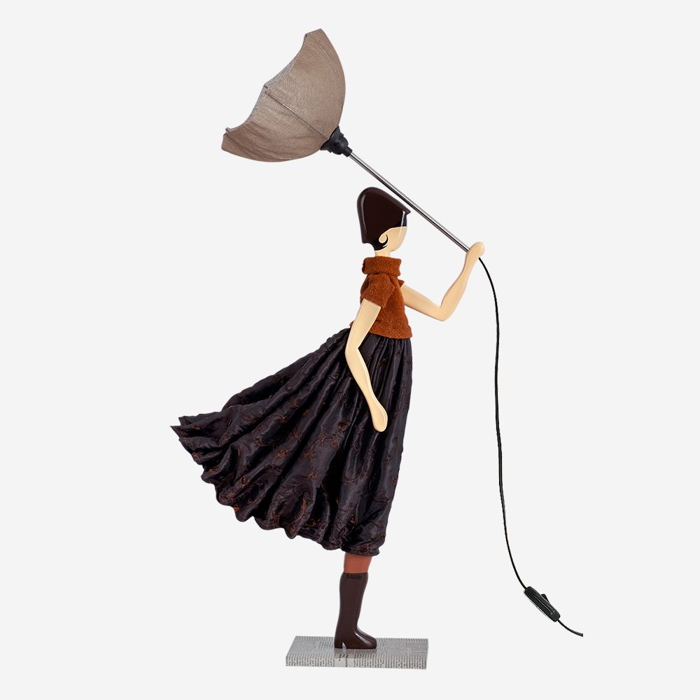 Sculptures, statuettes and miniatures - DIONI | Little Girl table lamp - SKITSO
