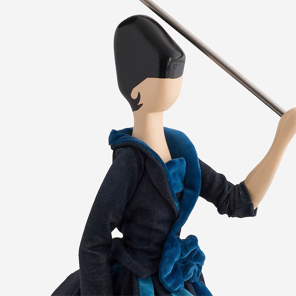 Sculptures, statuettes et miniatures - VICTORIA | Lampe de table Petite fille - SKITSO