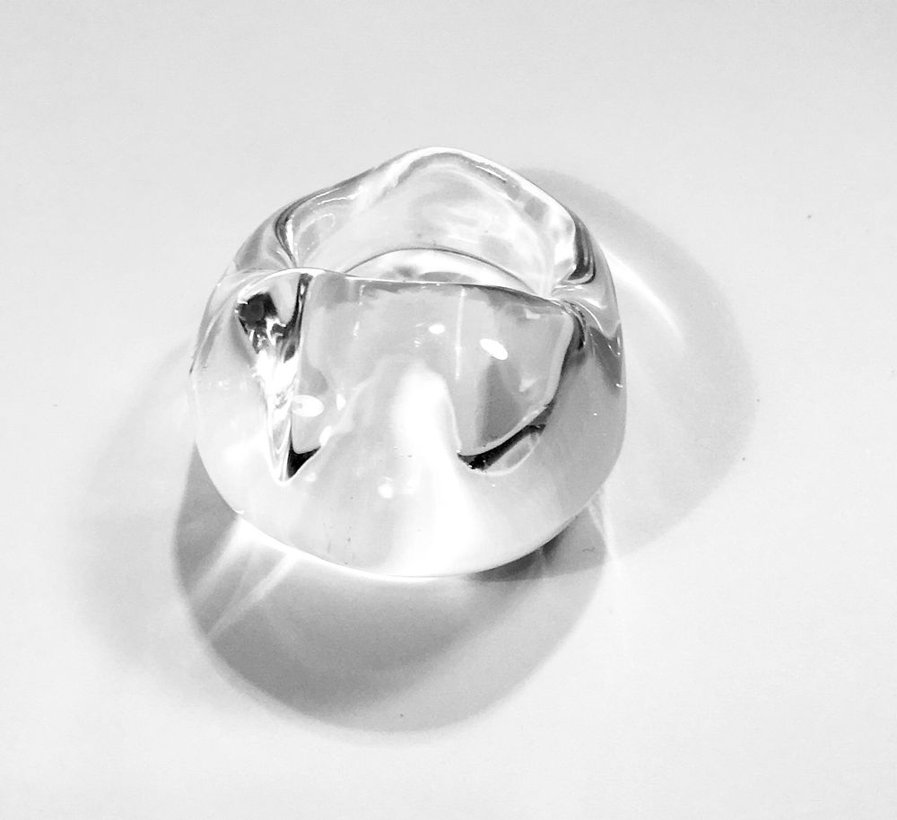 Bijoux - Bague transparente - SILICE CREATION