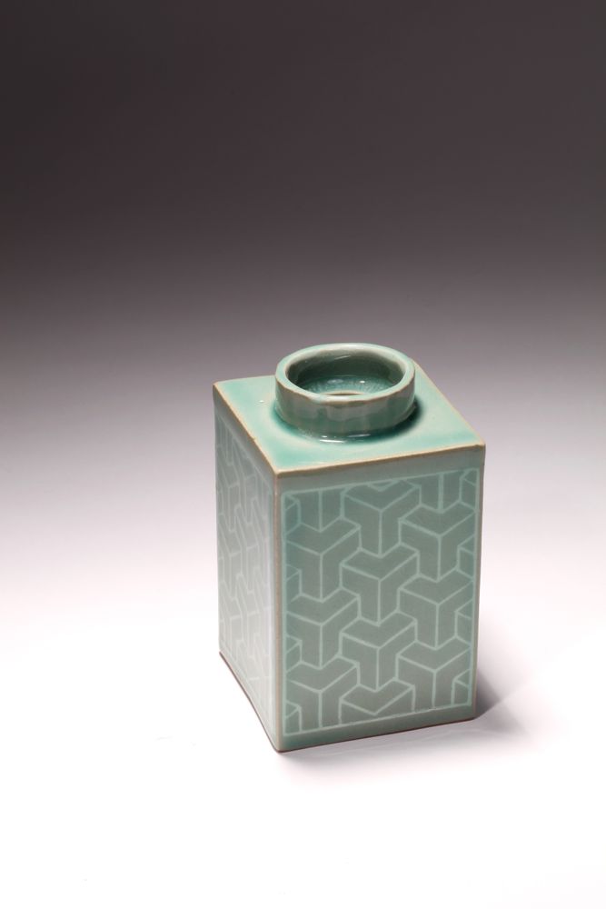 Céramique - Vase en céramique motif coquille de tortue - WORKSHOP YEONHUI