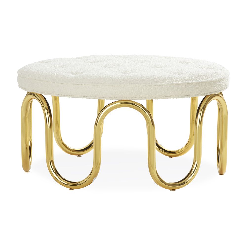 Coffee tables - Scalinatella Ottoman - JONATHAN ADLER