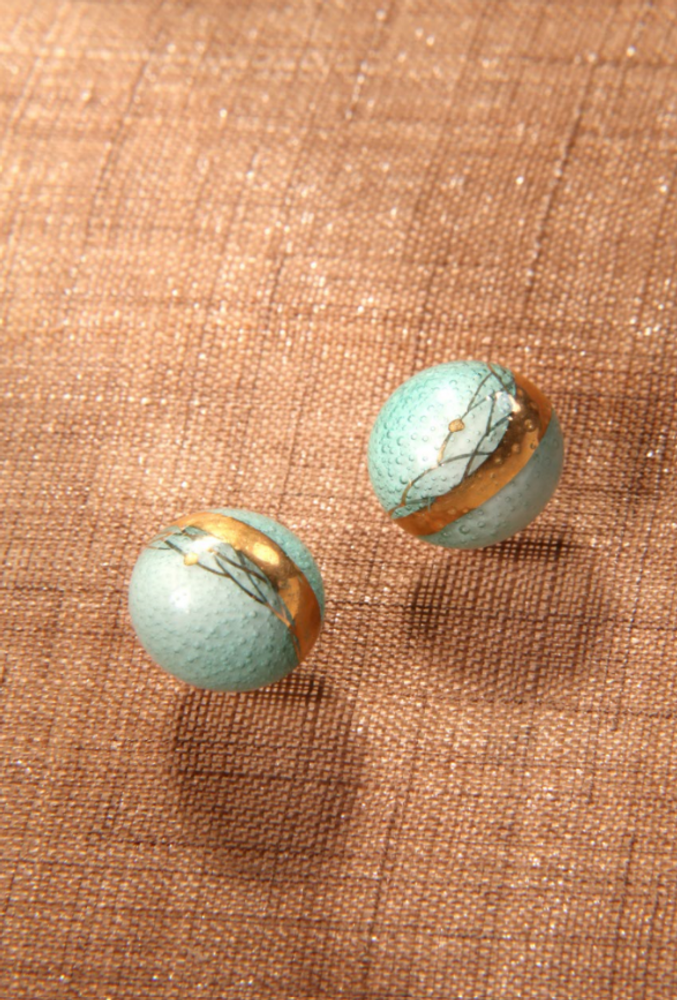 Gifts - Mud Pearl Unbalance Earring No.2 - MARU