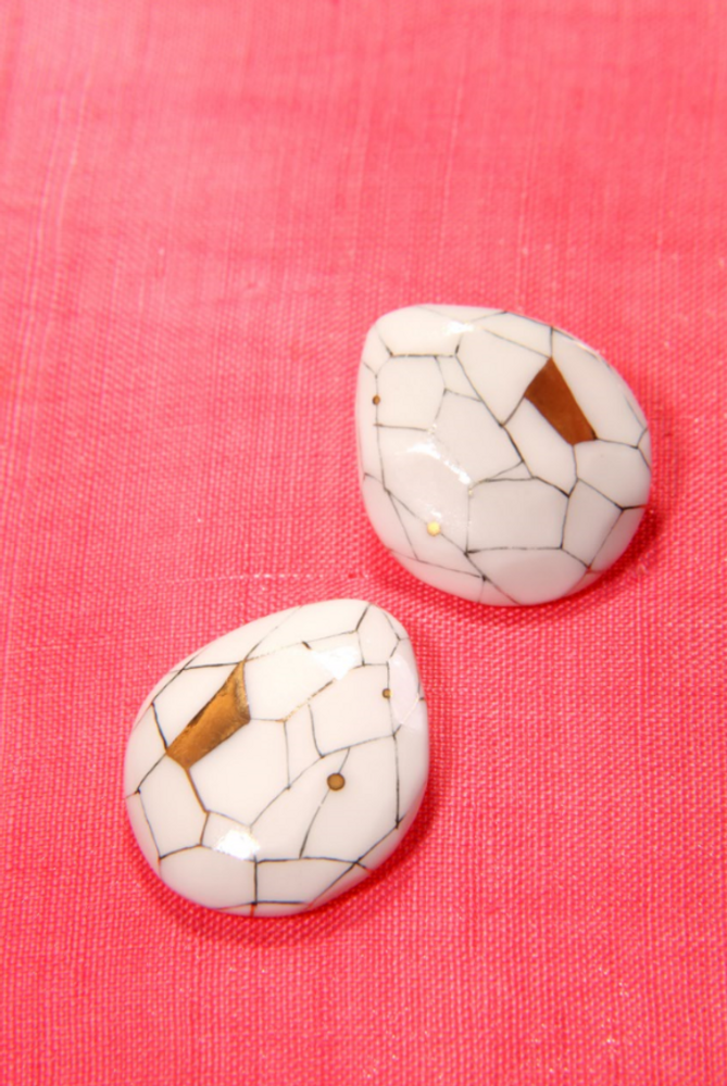 Gifts - Mud Pearl Unbalance Jewelry Earring No.3 - MARU
