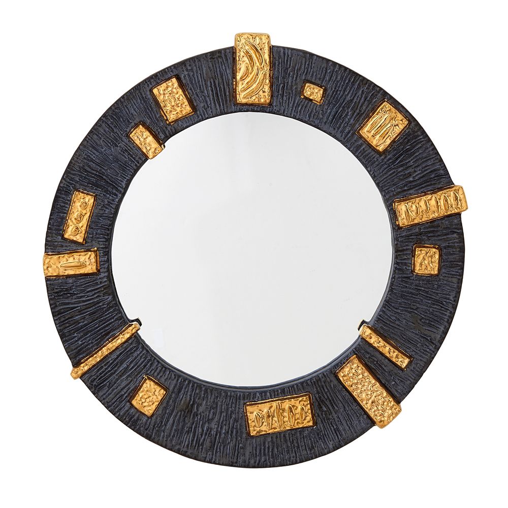 Céramique - Miroir d'appoint Osaka rond - JONATHAN ADLER