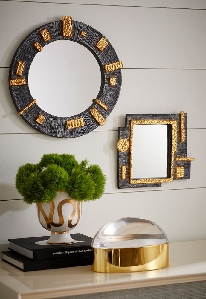 Céramique - Miroir d'appoint Osaka rond - JONATHAN ADLER