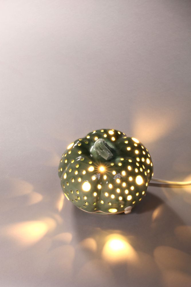 Objets de décoration - Lampe citrouille en céramique - HAEDAM