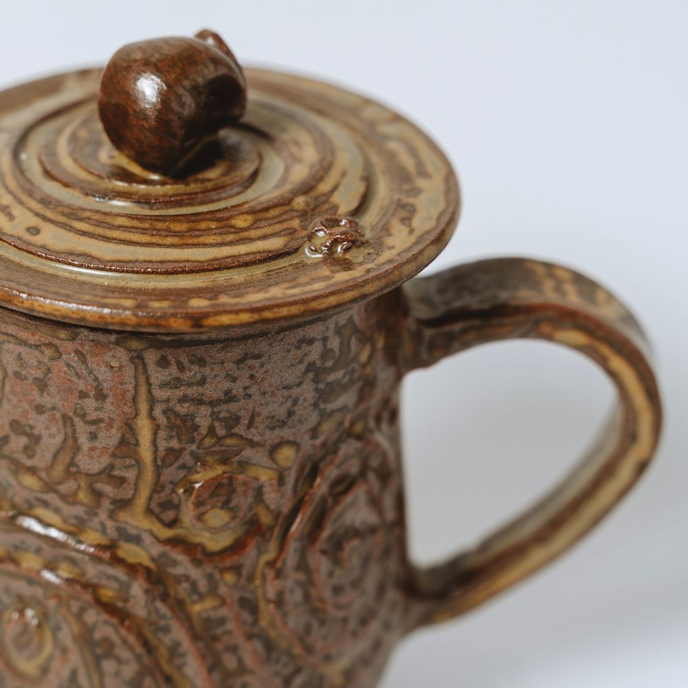 Tasses et mugs - Mug à couvercle totem - TAITUNG ESSENCE - ADISI POTTERY