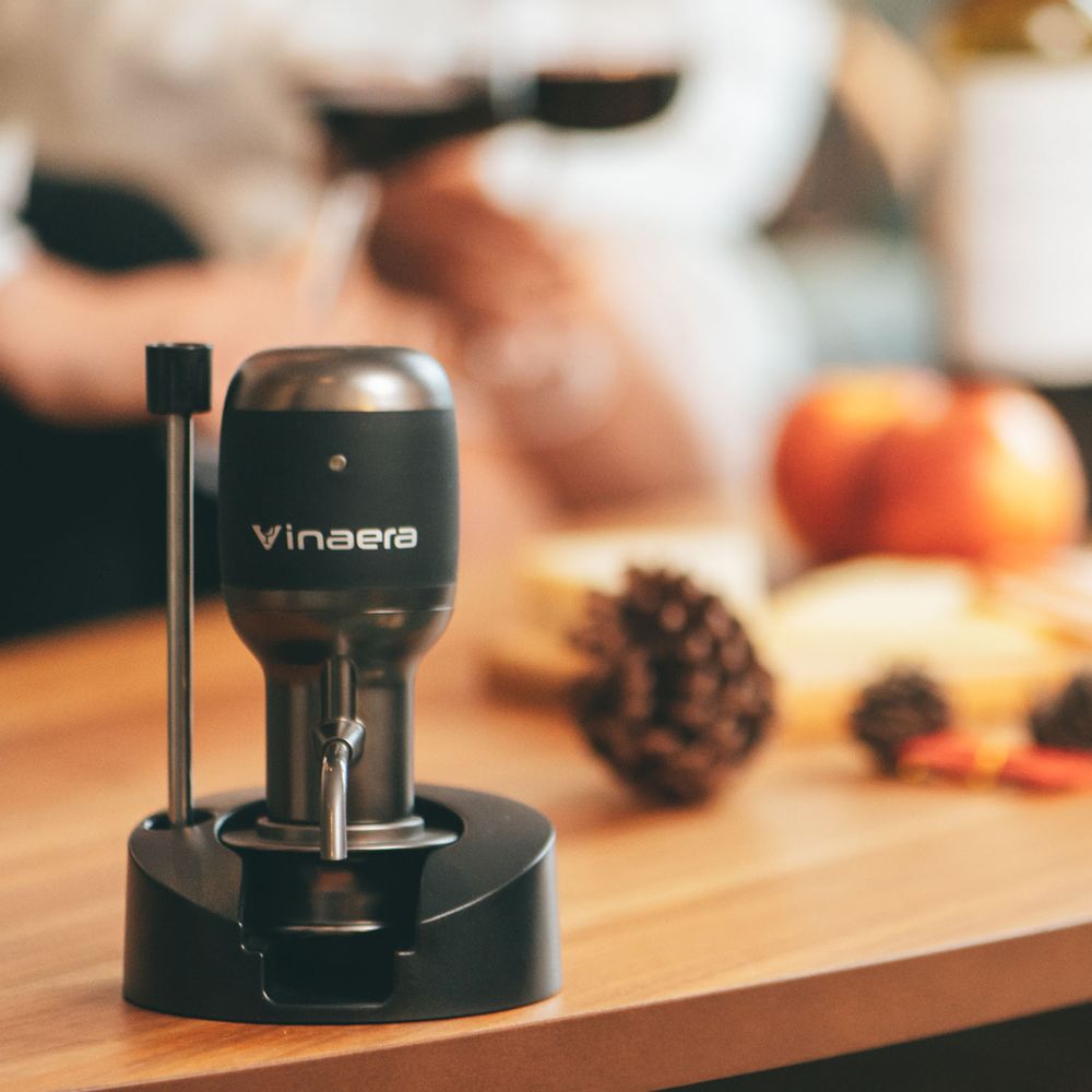Accessoires pour le vin - Vinaera Aérateur de vin électrique Pro-Réglable - VINAERA