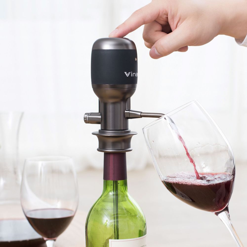 Accessoires pour le vin - Vinaera Aérateur de vin électrique Pro-Réglable - VINAERA